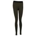 thumbnail image 2 of de yoga de cintura para mujer, pantalones ajustados con levantamiento de glúteos, pantalones deportivos para fitness Verde M Baoblaze leggings de entrenamiento de mujeres, 2 of 8