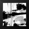 thumbnail image 2 of OnRei 20x20 Black Modern Framed Museum Art Print Titled - Cross Yourself, 2 of 5