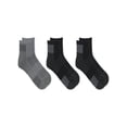 thumbnail image 3 of Dr. Scholl's Men's Ankle Socks with Plantar Fascia Support 3-Pack, Sizes 9-15, 3 of 7