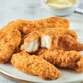 thumbnail image 2 of Just Bare Fully Cooked Lightly Breaded Chicken Breast Strips 1.5 lb, 16g of Protein, Serving Size 2 Pieces, 2 of 12