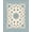 Blue, Pattern 7, variant on ODIKA 4'x6' Machine Washable Non-Slip Area Rug, Classic Boho With Faded Ornamental Filigree High Traffic Rug, Blue, 407107