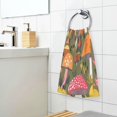 thumbnail image 3 of Yayeee 100% Cotton Hand Towels for Bathroom 16" x 28" Soft Absorbent Kitchen Towel, Vibrant Mushroom, 3 of 7