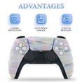 thumbnail image 4 of Polygon Pattern Rainbow PS5/PS5 Pro/PS5 Slim Digital Disc Skin Sticker For Console And Controller Skins, 4 of 7