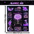 thumbnail image 5 of 9th Birthday Blanket for Girls, 9 Year Old Girl Gifts for Birthday, Gifts for 9 Year Old Girls, Birthday Gifts for 9 Year Old Girl, 9 Year Old Girl Birthday Gift Ideas Throw Blanket 60”X50”, 5 of 5