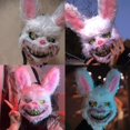 thumbnail image 1 of Halloween Party Rabbit Cosplay Mask Scary Head Cover Halloween Carnival Costume Headgear Props Bear Cosplay Mask Dance HorrorrabbitChina He Qiyong unisex, 1 of 1