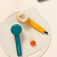 thumbnail image 4 of Multi-function Fruit Vegetable Cleaning Brush Kitchen Fruit Vegetable Brush With Peeler Vegetable Washing Brush, 4 of 6