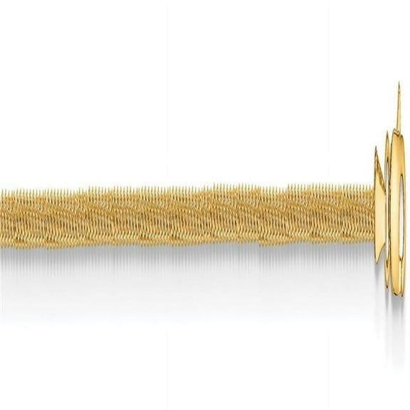 10K Yellow Gold 1.25 mm 30 in. Spiga Chain