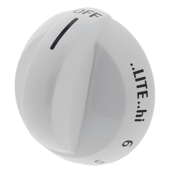 Top Burner Knob for Frigidaire, Electrolux, AP4322130, PS1991530, 316220008