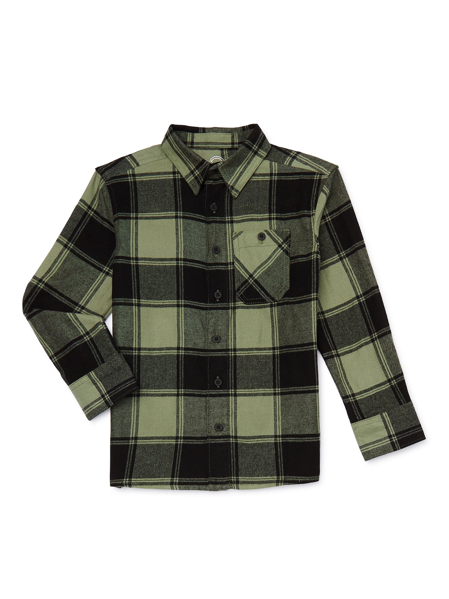 Chemise Flanelle Crewcuts Garçon Taille 10 Manches Longues - Occasion Très Bon état