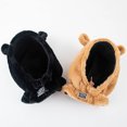 thumbnail image 6 of Windfall Women Winter Cute Bear Ears Design Solid Color Windproof Warm Neck Scarf Cap Hat, 6 of 7