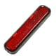 thumbnail image 1 of Universal Reflector Auto Adhesivo para Motocicleta Scooter Bicicleta Rojo, 1 of 1