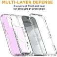thumbnail image 2 of ANTHOUSE  for iPhone 17 Pro Max Case Clear Compatible with MagSafe 3 in 1 Heavy Duty Drop Protection Full Body Rugged Shockproof/Dust Proof 3-Layer Military Protective Tough Durable Cover 6.9"_1, 2 of 8