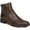 Brown Leather, variant on Franco Sarto Womens Marcus Leather Comfort Booties