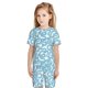 thumbnail image 5 of Balery Blue Snake Conjunto de Pijama Infantil de Manga Corta con Estampado – Ropa de Dormir de Algodón Suave-Medium, 5 of 5