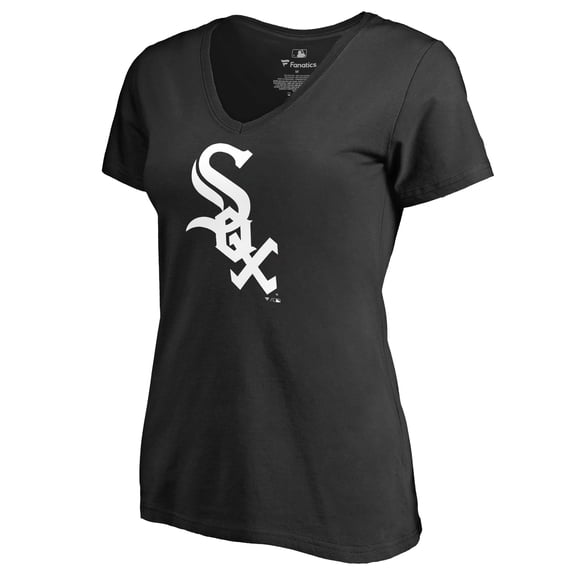 Women's Black Chicago White Sox Team Wordmark T-Shirt