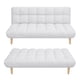 thumbnail image 1 of Sofa Cama Matrimonial Reclinable Acolchado 3 Plazas Moderno beige, 1 of 3