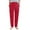 172#Red, variant on Kids Pajama Pants Unisex Soft Cotton Sleep Lounge Bottoms with Elastic Waist & Pockets, 4-14 Red