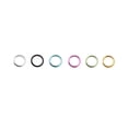 thumbnail image 2 of maytalsory New 6mm Aluminum Wire Open Jump Rings Mixed Colors Plastical Box DIY Decoration Accessories, 2 of 7