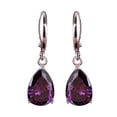 thumbnail image 1 of Pendientes HUOGUO Fashion con forma de gota de agua con forma de diamante colorido, 1 of 2
