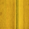 thumbnail image 1 of Ahgly Company Indoor Square Abstract Yellow Modern Area Rugs, 4' Square, 1 of 4