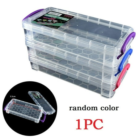 

Dust-proof Waterproof Plastic Storage Box Screw Holder Case Organizer Container