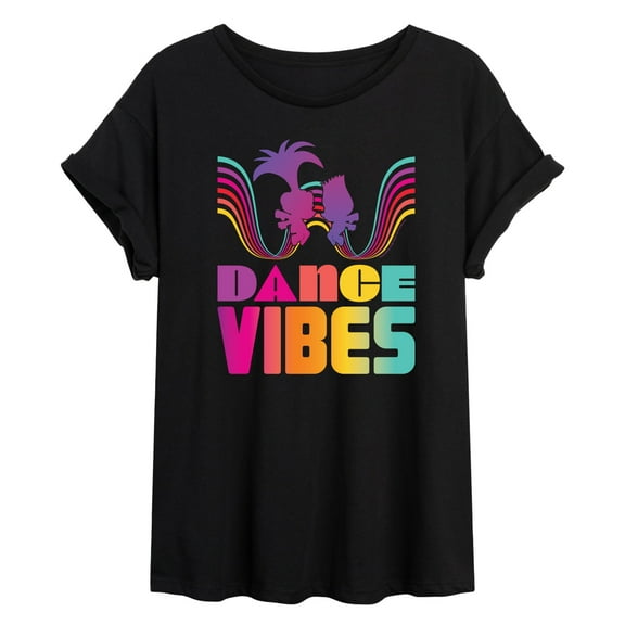 Trolls - Dance Vibes Poppy Branch - Women's Oversized T-Shirt