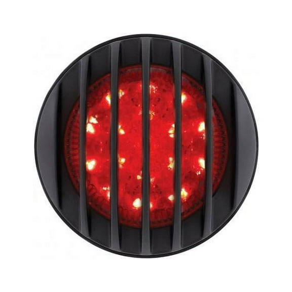 United Pacific LED Tail Light Assembly with Black Grill Tail Light 110409