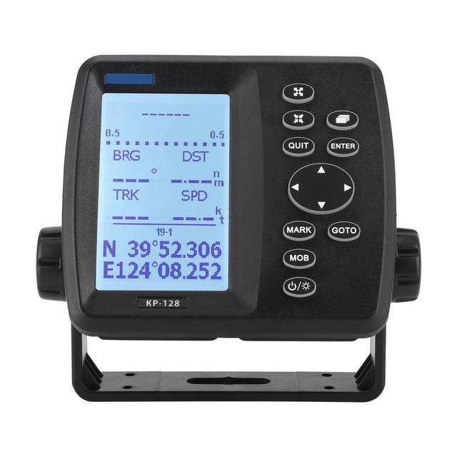 Navegador satelital marino LCD de 4,3 pulgadas Sistema de navegación GPS/SBAS DC12V‑24V ONWA KP‑128