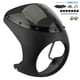 thumbnail image 2 of Deflector de Viento de Carenado para Faro de Motocicleta, Protector Universal de Parabrisas de 7 Pulgadas, Material ABS, 2 of 7