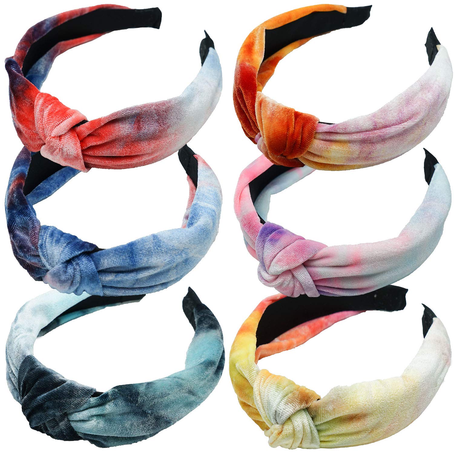 Details about / Women/'s Tie Headband Hairband Knot Wide Fabric Hair Band Hoop Hair Accessories