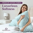thumbnail image 5 of CirclesHome Pillow Cases Queen Size  Sateen Cotton Pillowcases  Soft and Comfortable Pillows Covers  Creates Elegant and Sheen Shine for Your Pillow  Protects from Dust, Dirt, and Stains., 5 of 8