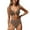 Khaki, variant on Swimsuits for Big Busted Women Under 20$ - Green Ruffle Bikini Hontri Women's Bikini Set with Ruffles And High Waist Sexy Two Piece Swimsuit Swimwear