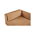 thumbnail image 6 of Meridian Furniture Shaggy Saddle Corduroy Performance Fabric Chaise, 6 of 11