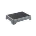 thumbnail image 1 of DOLITY Mobility Step Stool AntiSlip Bed Step Half Step Stool for Bed Bedroom Stairs Grey Bottom Wavy, 1 of 9