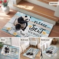 thumbnail image 6 of Please Seat Yourself Washable Small Entryway Area Rugs 2'x3', Panda in Toilet Low Pile Throw Rug Non-Slip Sturdy Edge Binding Carpet for Front Door Floor Room Entry, 6 of 9
