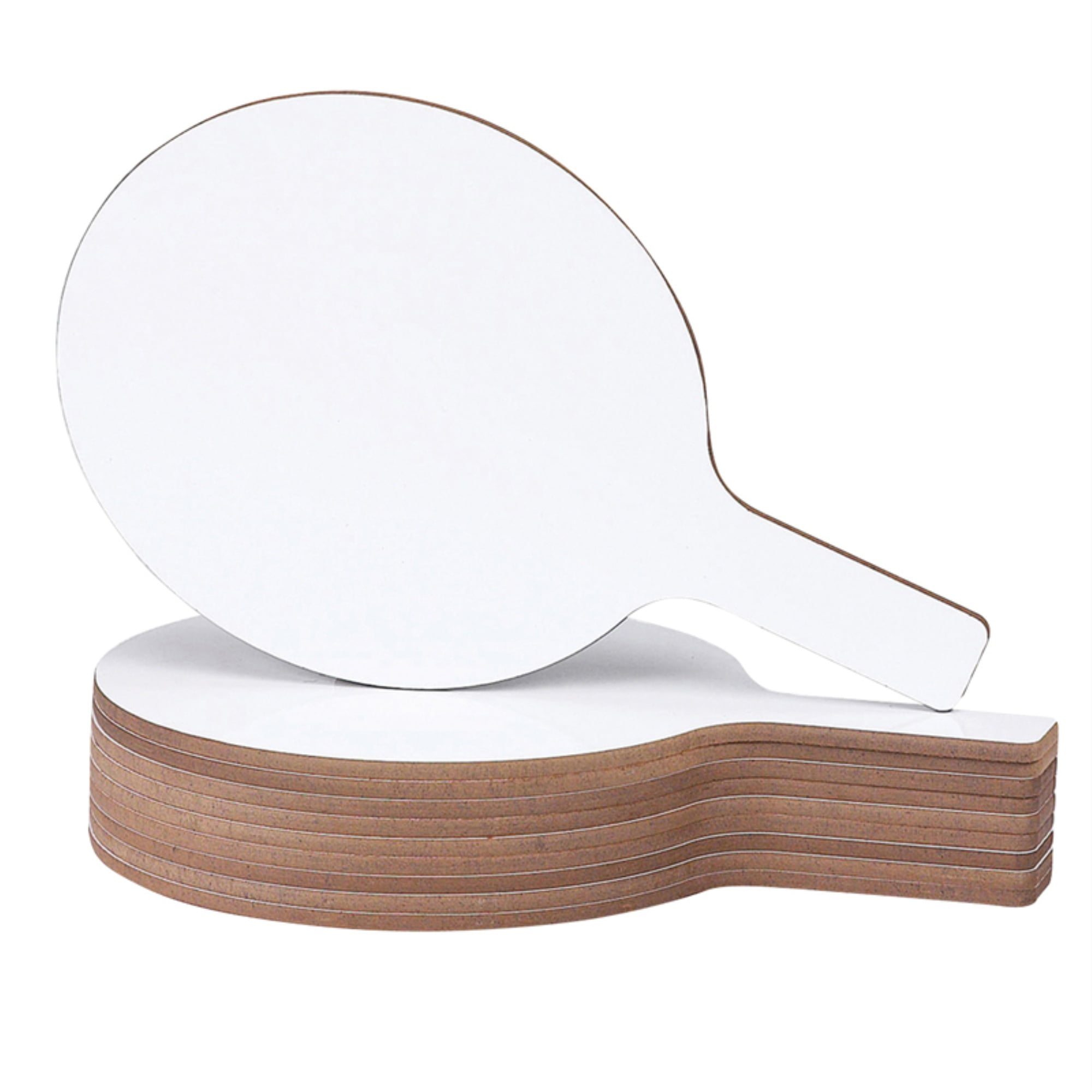 Economy Dry Erase Answer Paddle, 7'W x 12'L, Pack of 12