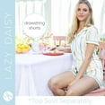 thumbnail image 5 of Hello Mello Signature Soft Pajama Lounge Shorts Bottoms, Havana Nights Medium/Large (Women's), 5 of 7