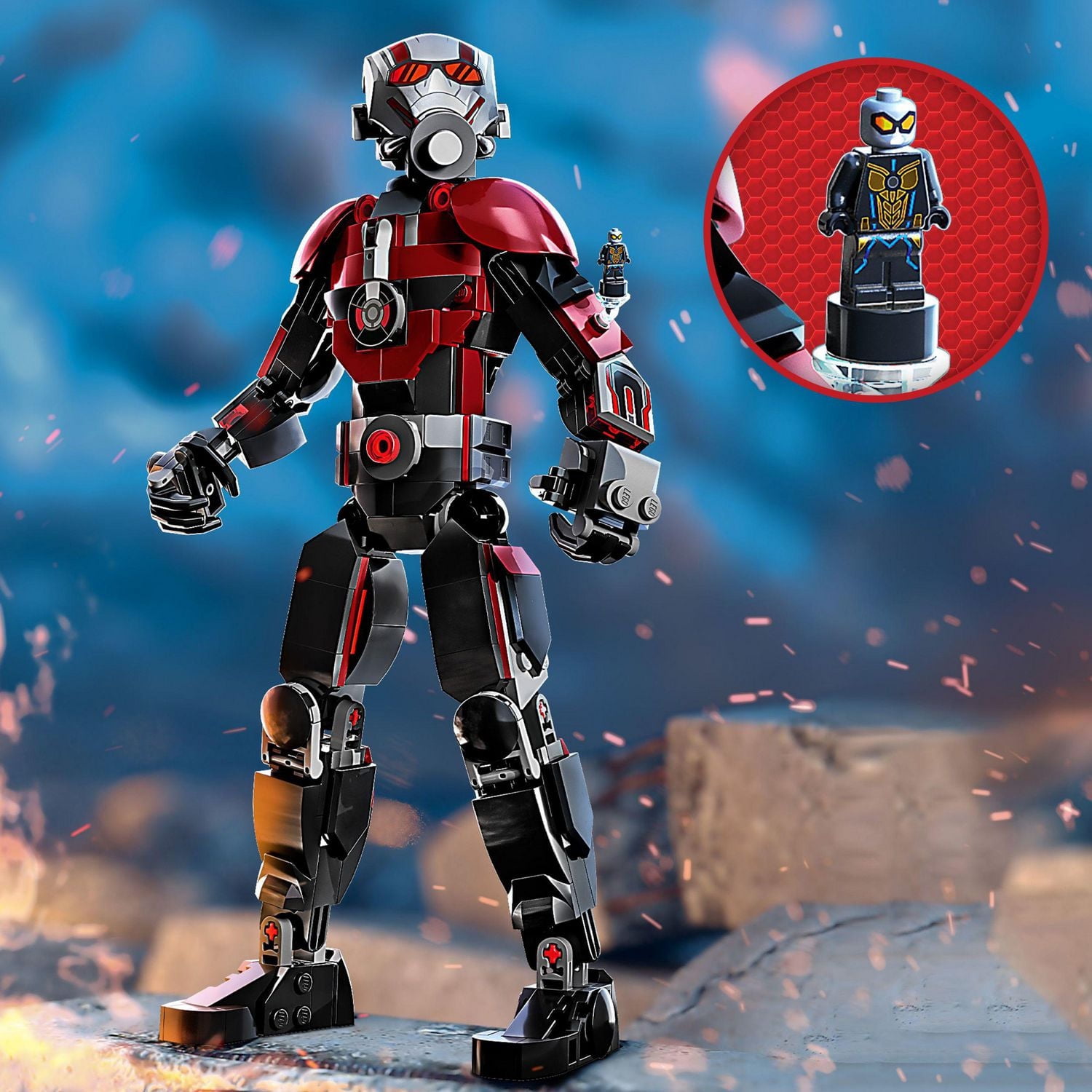 LEGO Super Heroes La figurine d’Ant-Man à construire 76256 Ensemble de construction (289 pièces)