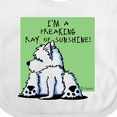 thumbnail image 4 of Inktastic Cool Belly Westie Boys or Girls Baby Bib, 4 of 4