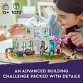 thumbnail image 3 of LEGO Friends Botanical Garden Building Toy Set, A Creative Project for Ages 12+, Build and Display a Detailed Greenhouse Scene, A Gift for Kids and Teens Who Love Flowers and Plants, 41757, 3 of 7