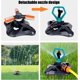 thumbnail image 5 of Aspersor de jardín, 3 brazos, rotación automática de 360°, aspersores de agua ajustables para jardín, sistema de riego de césped para jardín, parque y patio, 5 of 5