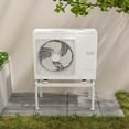 thumbnail image 4 of Costway 20" Mini Split Ground Stand with Adjustable Height Width & Length AC Condenser Stand, 4 of 9