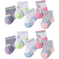 thumbnail image 3 of Baby Socks Toddler Ankle Cotton Socks 10 Pairs for Infants Kids Boys Girls 0-1/1-2/2-3 Years Old, 3 of 7