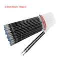 thumbnail image 1 of Pen Refills Replacement Writing Refills Quick-dry Stationery Pen Pen Refill Replacement Supplies, Black, 0.5mm, 50pcs, 1 of 8