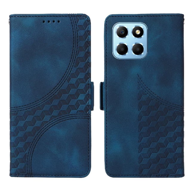 Funda GANGXUN para Honor X8A 5G con diseño acolchado elegante, cuero PU, protección total y ajuste preciso