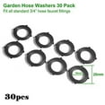 thumbnail image 1 of 30 Pieces Garden Hose Gasket Garden Hose Washers Rubber Water Hose Gaskets, 1 of 8