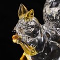thumbnail image 4 of KAKOWELY Figura de ardilla de cristal para decoración de escritorio, regalo de cumpleaños, adorno de animal en miniatura para macetas y decoración de jardín., 4 of 5