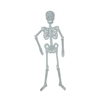 Official Crazybonez Faux Mouse Skeleton Standing Pose - Walmart.com