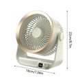 thumbnail image 2 of Ventilador De Escritorio Silencioso, Recargable Por Usb Y De Alta Potencia Ventilador De Pared Sin Aspas Para El Hogar, 2 of 6