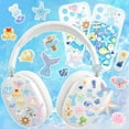 thumbnail image 4 of Kawaii Aesthetic Personalization DIY Phone Case & Nail Decor Charms Kit with Bows, 4 of 7